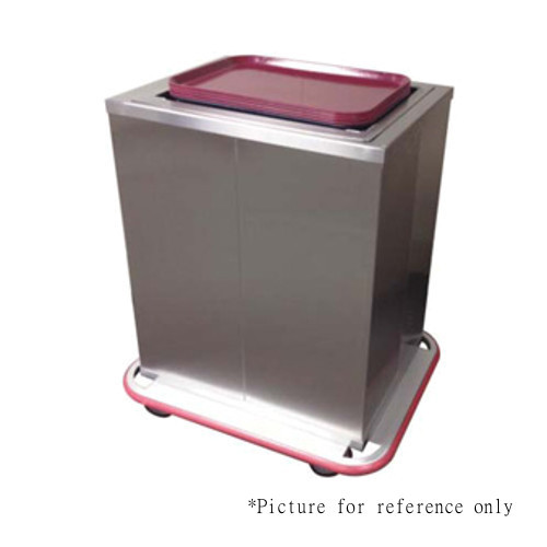 Carter-Hoffmann ETD2S1520 Mobile Enclosed Double Stack Tray Rack Dispenser Cart
