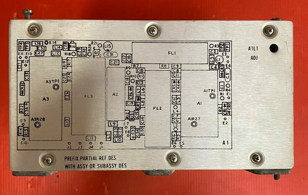 RT-618B/URC MILITARY RADIO TRANSLATOR SYNTHESIZER MODULE GROUP ASSEMBLY