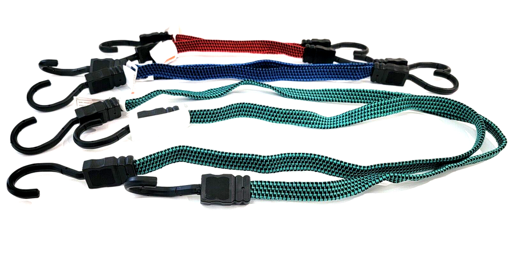 HAUL-MASTER Assorted Length Elastic Tie Downs, 6-Piece