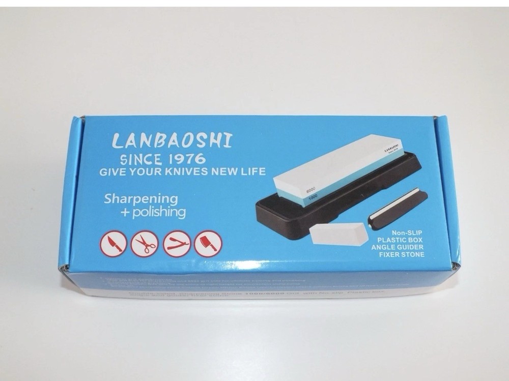 Lanbaoshi Knife Sharpening Stone Set