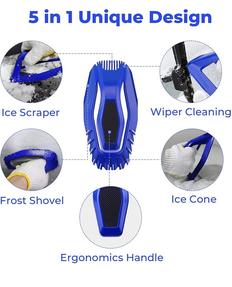 Snow Ice Scraper Remover Hand Tool Window Windshield Car Winter Christmas Gift