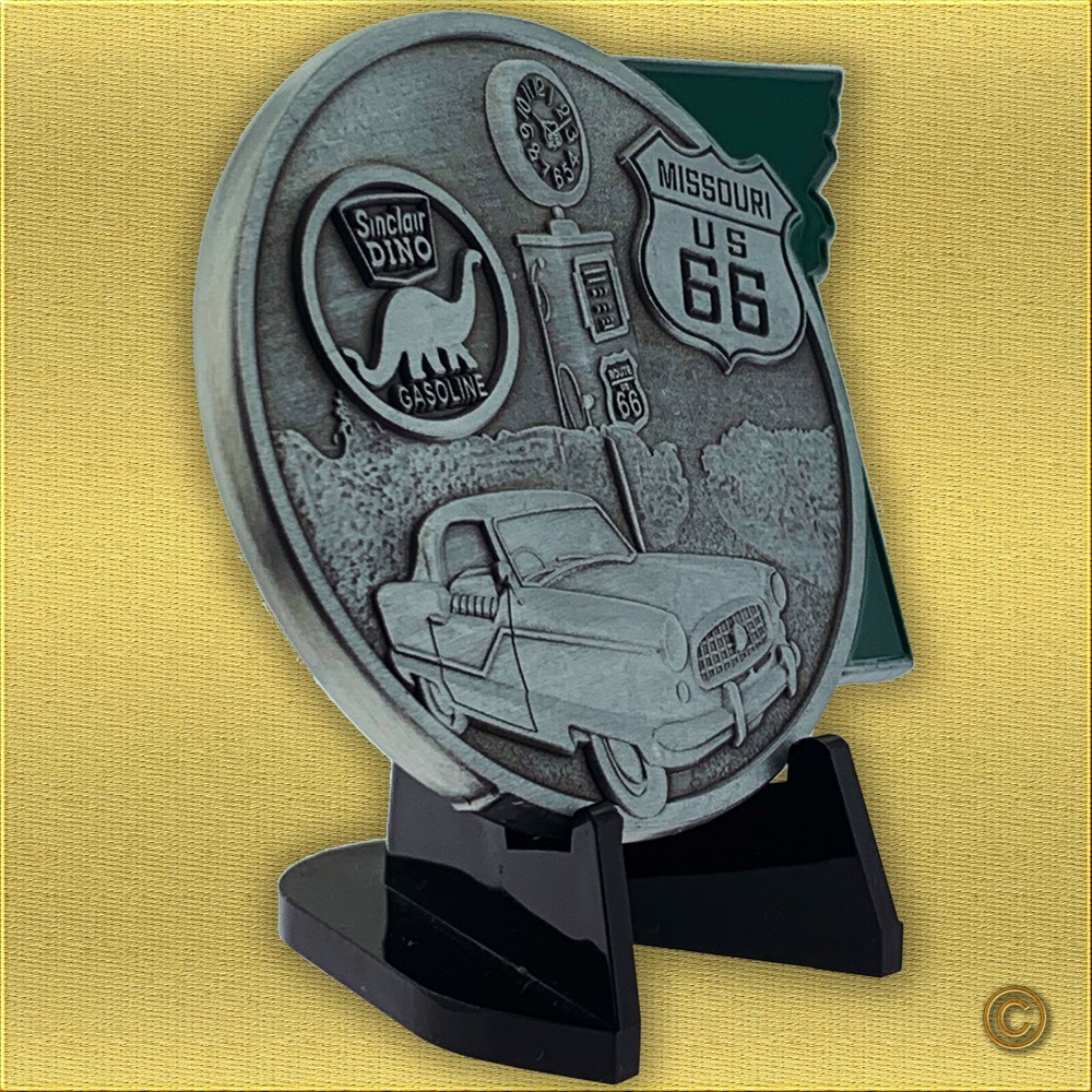 RT 66 Missouri Challenge Coin