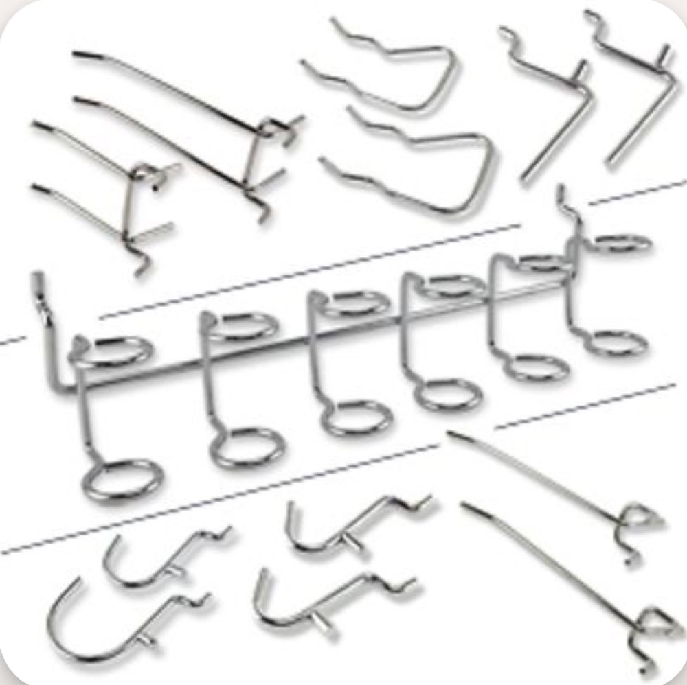 Ridgerock Tools ( 53106 ) 50-Piece Pegboard Organizer Kit_