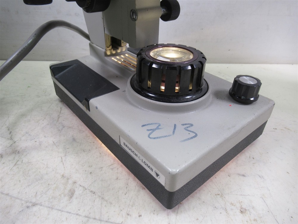 Bausch & Lomb KHS Binocular Microscope with 4 Objective Lenses 2 Eyepieces