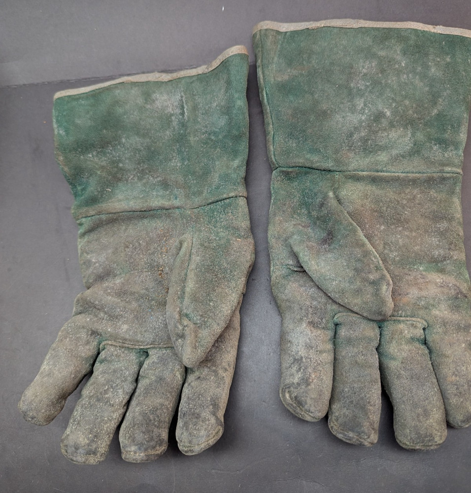 Elliot Eagle Large Stick Weld Gloves Pair Green