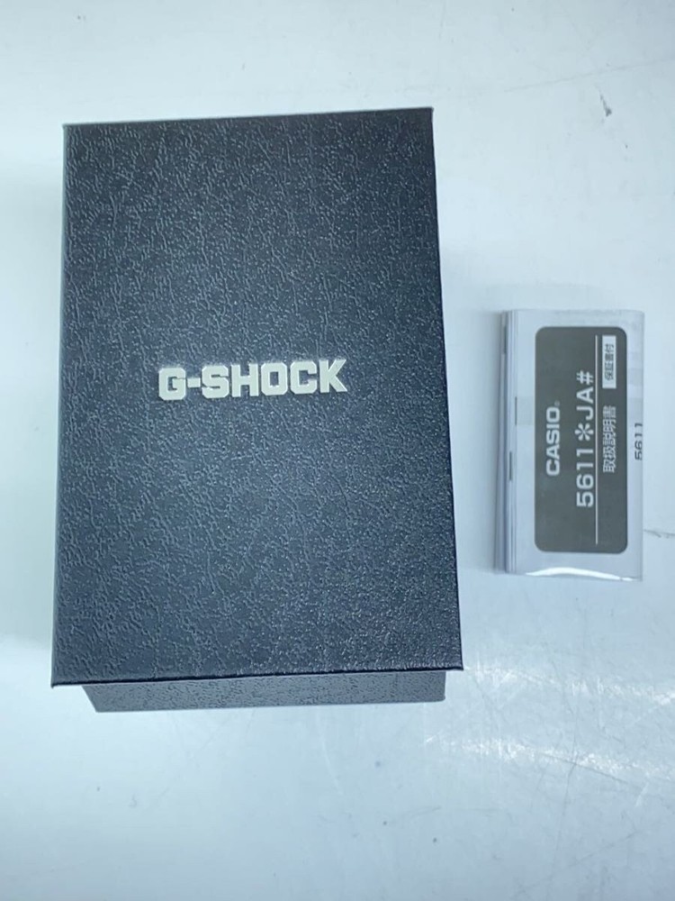 CASIO Quartz Watch G SHOCK Digital Rubber BLK BLK