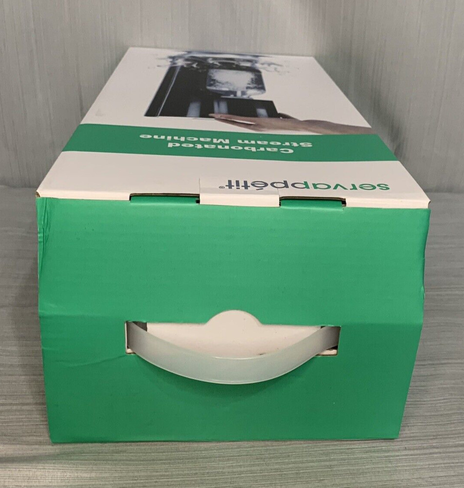 Carbonated Stream Machine NEW In Box, Carbonated Beverage Maker, Servappetit