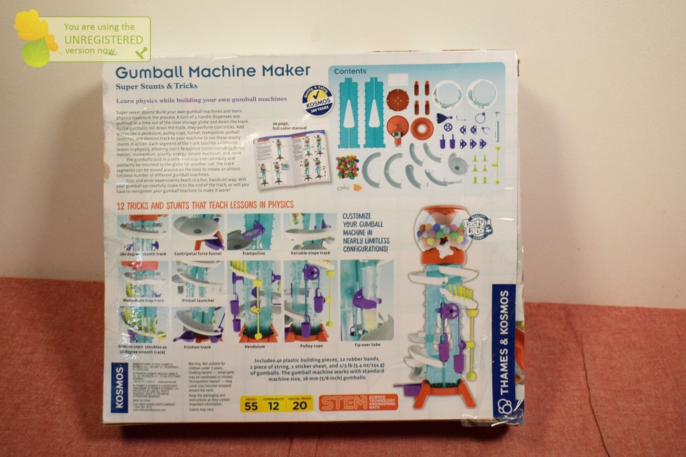 Thames & Kosmos Gumball Machine Maker (Incomplete)