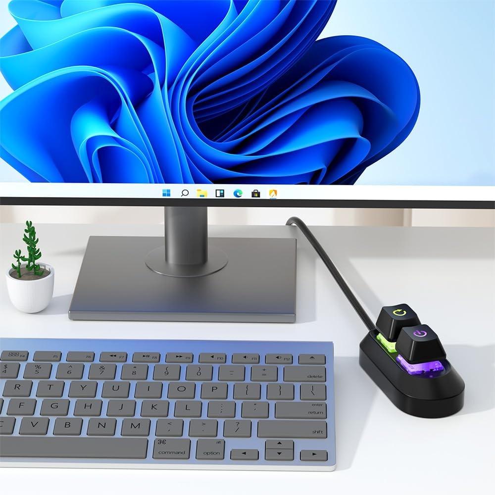 PC Power Button, Desktop Switch Splitter ON Off Reset SW HDD LED External...