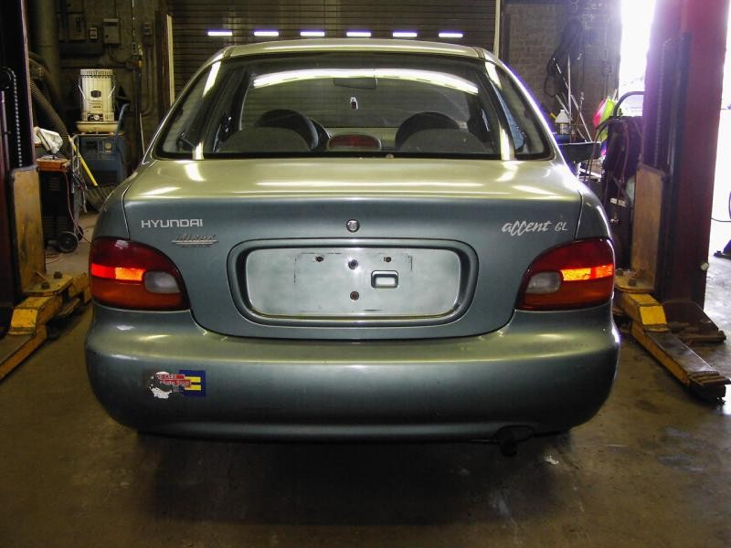97 HYUNDAI ACCENT ENGINE ECM ELECTRONIC CONTROL MODULE