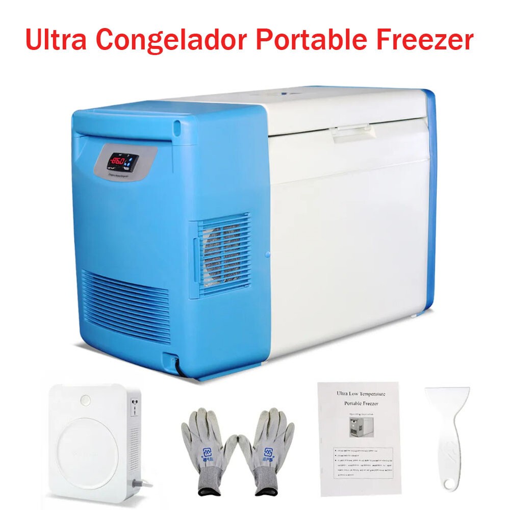 20L -86℃ Ultra-low Temperature Freezer Samples Storage Refrigerator Laboratory