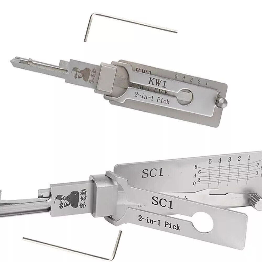 Key Decoder Perfect Match For Key Picking Hook Tool Stainless Steel SC4 ✅