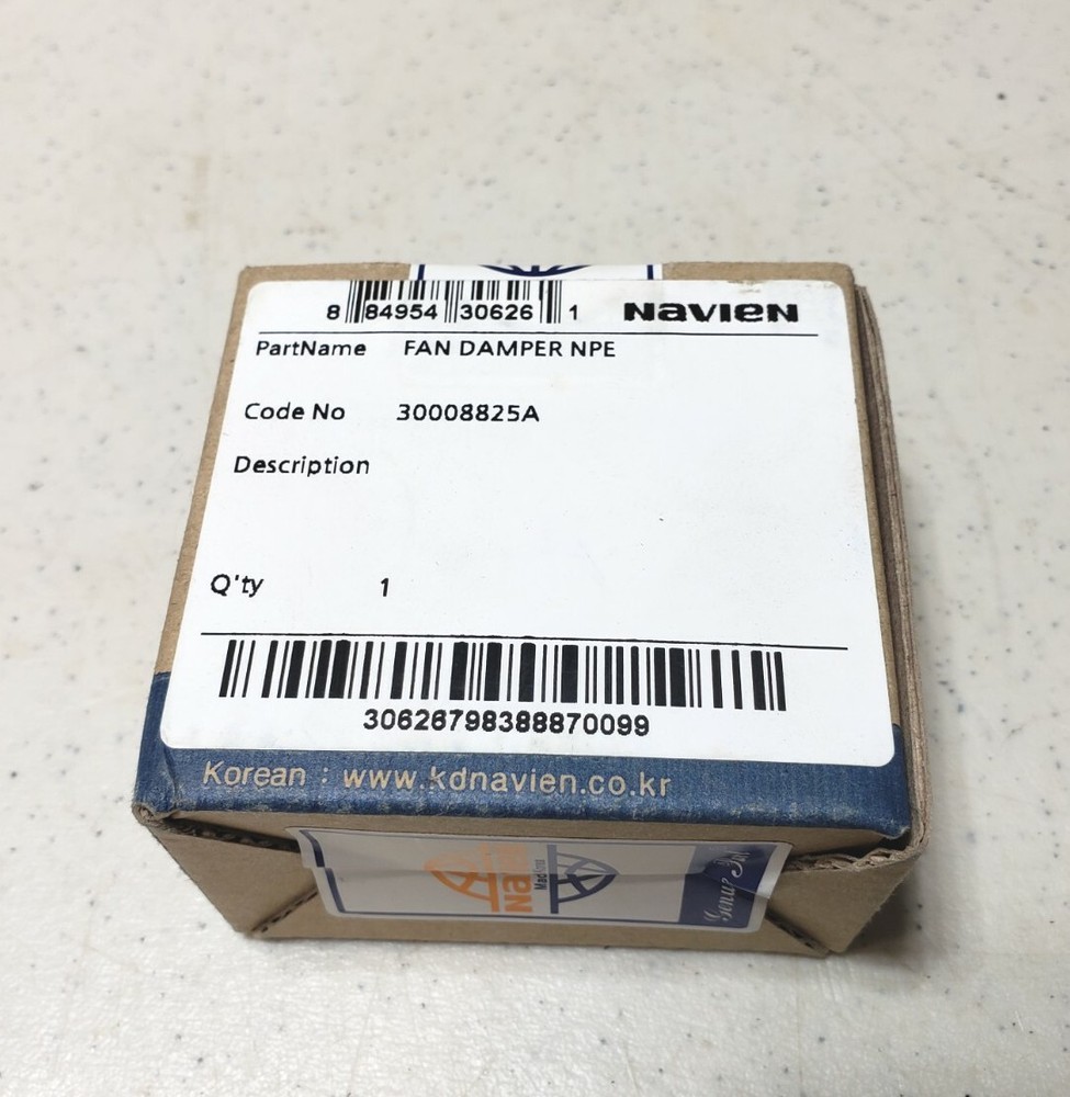 NAVIEN 30008825A Fan Damper for NPE Tankless Water Heater, N£W Sealed