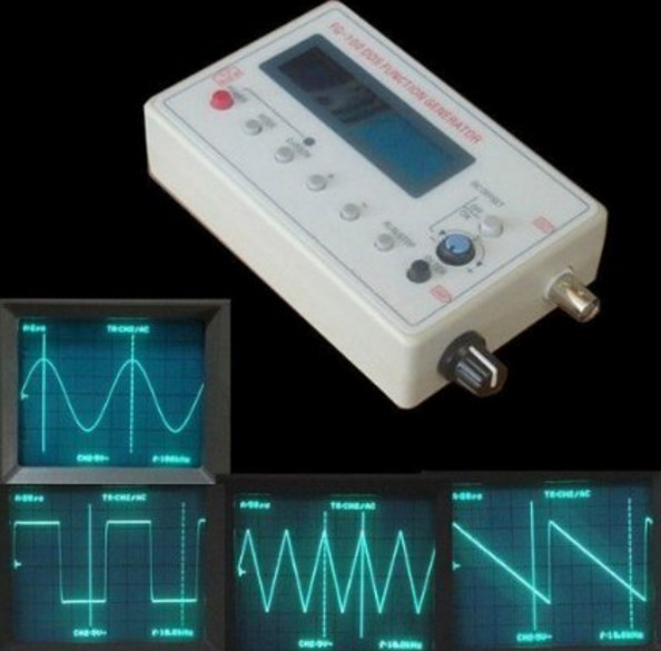 DDS Function Signal Generator Module Sine + Triangle + Square Wave + USB Cable