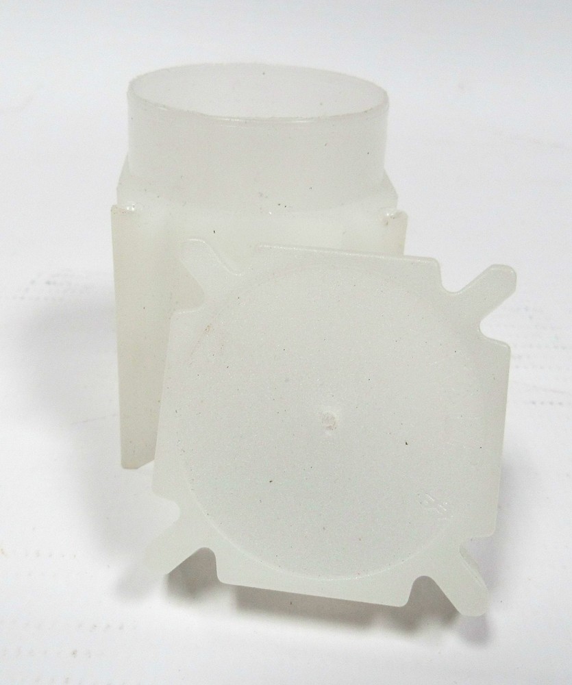 BOX 73 EMPTY COIN TUBES SQUARE DESIGN STACKABLE COINSAFE HALF DOLLAR SIZE 2''