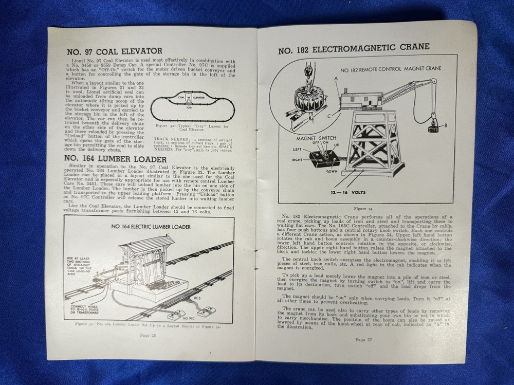 Lionel Instruction Booklet 1947