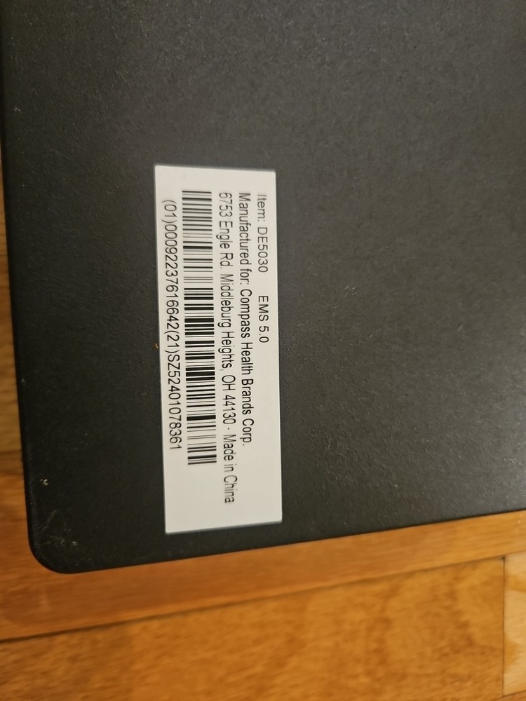 2-channel Variable Electrical Muscle Stimulation EMS 5.0 DEVICE