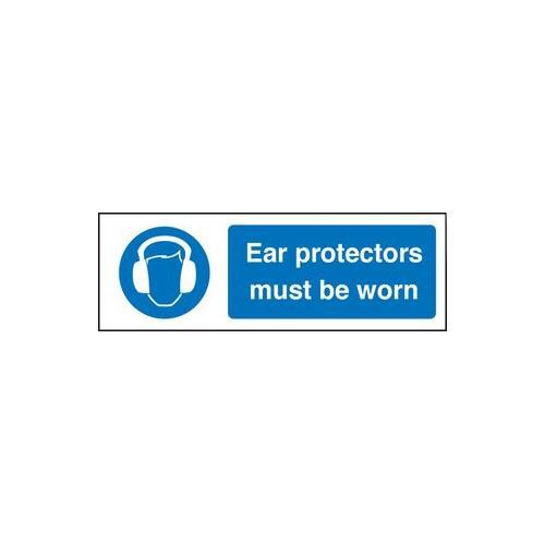RT06048 Prot Ear Sign Must Be Worn Hard Plastic 15023G