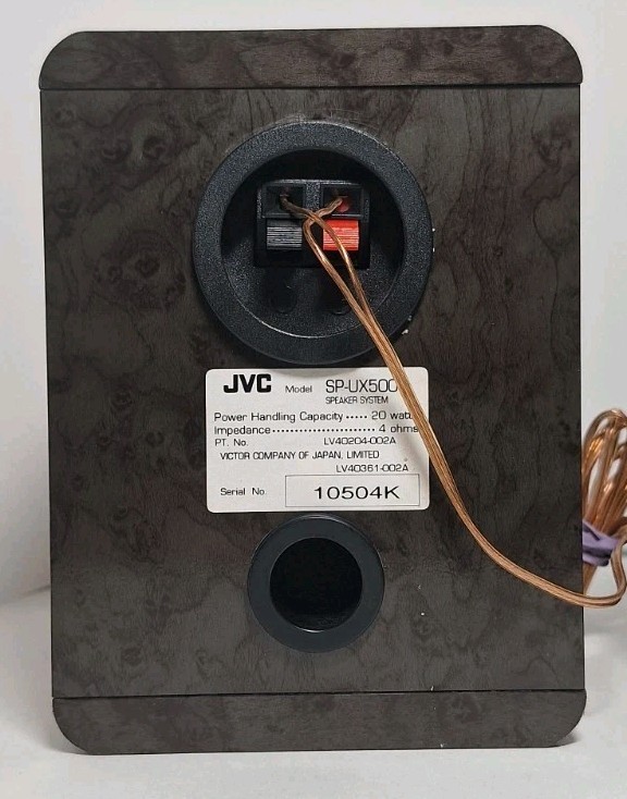 JVC FS-5000 Ultra Compact Component System CD FM AUX Marbled Gray 1998 Working