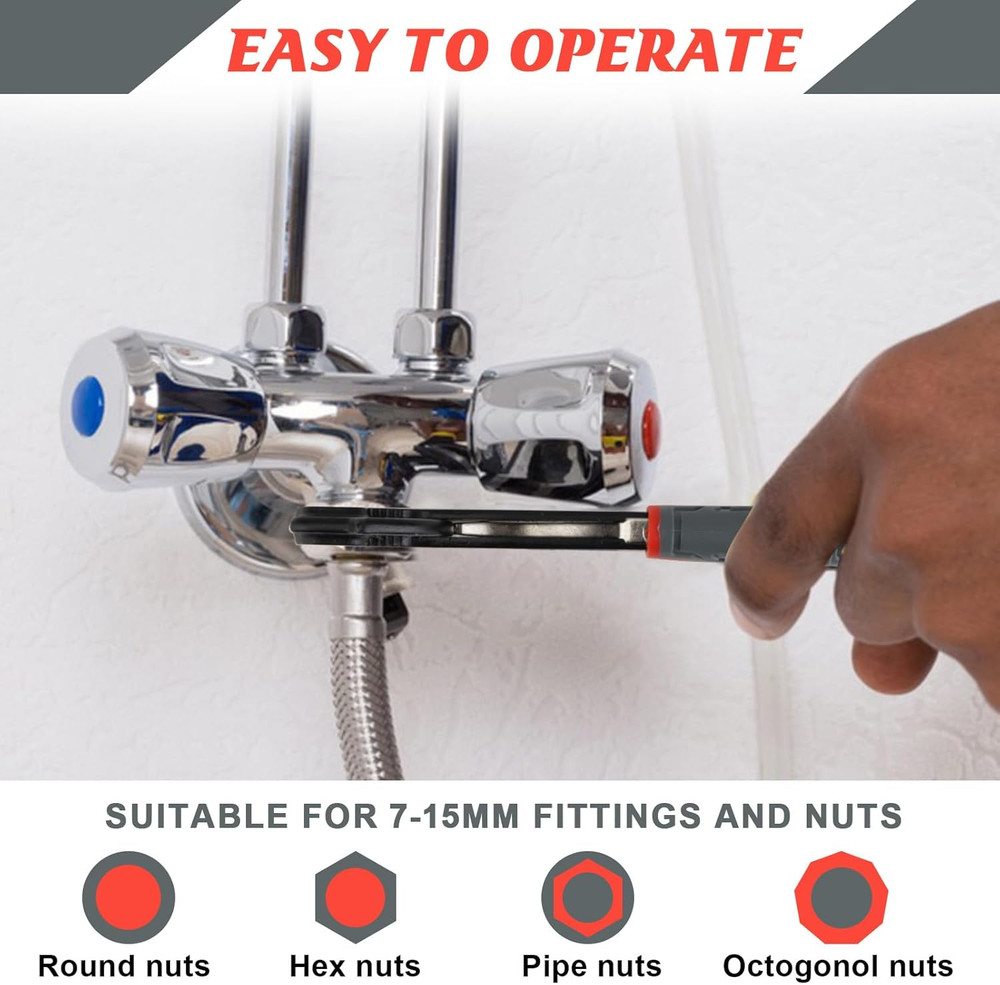 Multi-Function Adjustable Pipe , Self Adjusting , Quick Self-Adjusting Power Gri