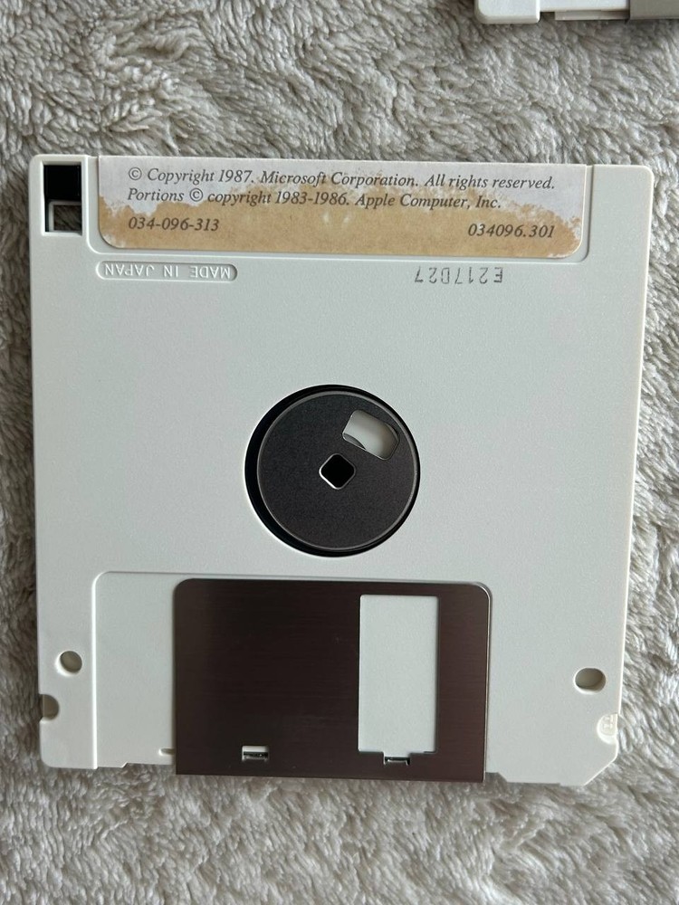 Microsoft Word 4.00 AE for Apple Macintosh Systems