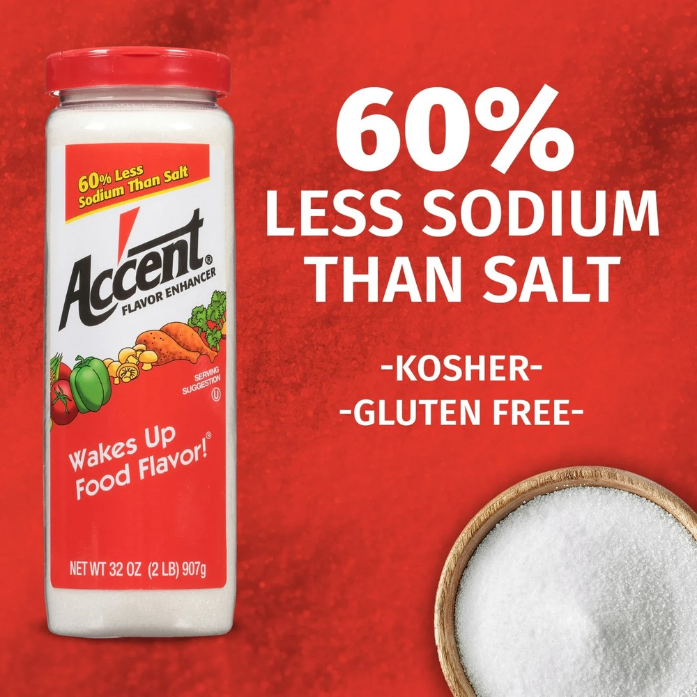 Ac'cent Flavor Enhancer MSG, Kosher, 32 oz