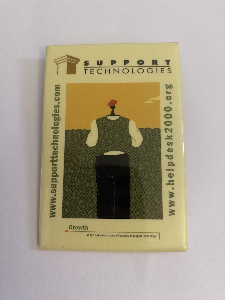 Support Technologies Pin Back Button P188