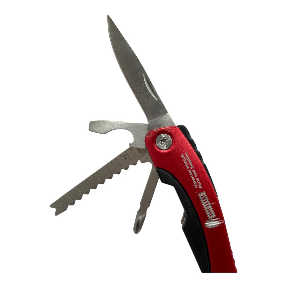 SCHWARZWOLF Multi-Tool Red Color Includes Carrying Case
