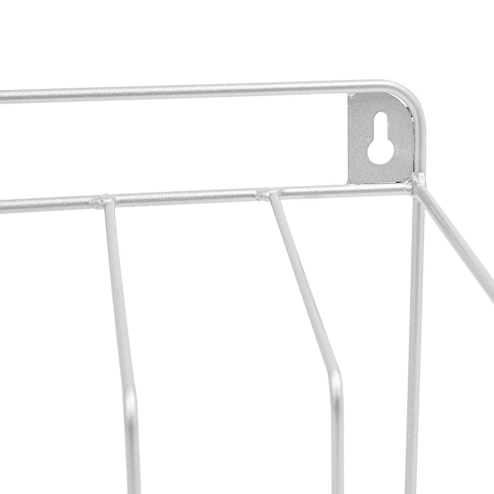 Wall Mounted Hair Dye Storage Rack - Durable Iron Organizer for Salons