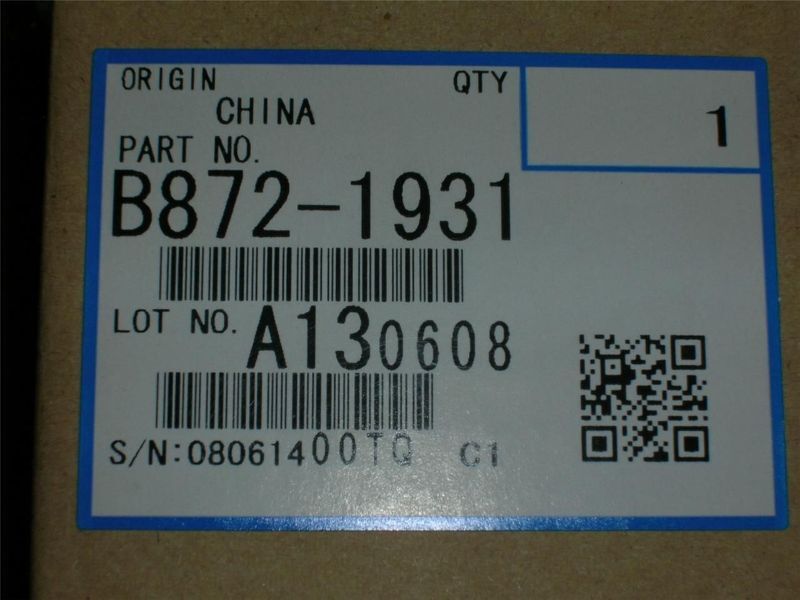 Genuine Ricoh Brand Driven Exit Roller, B872-1931