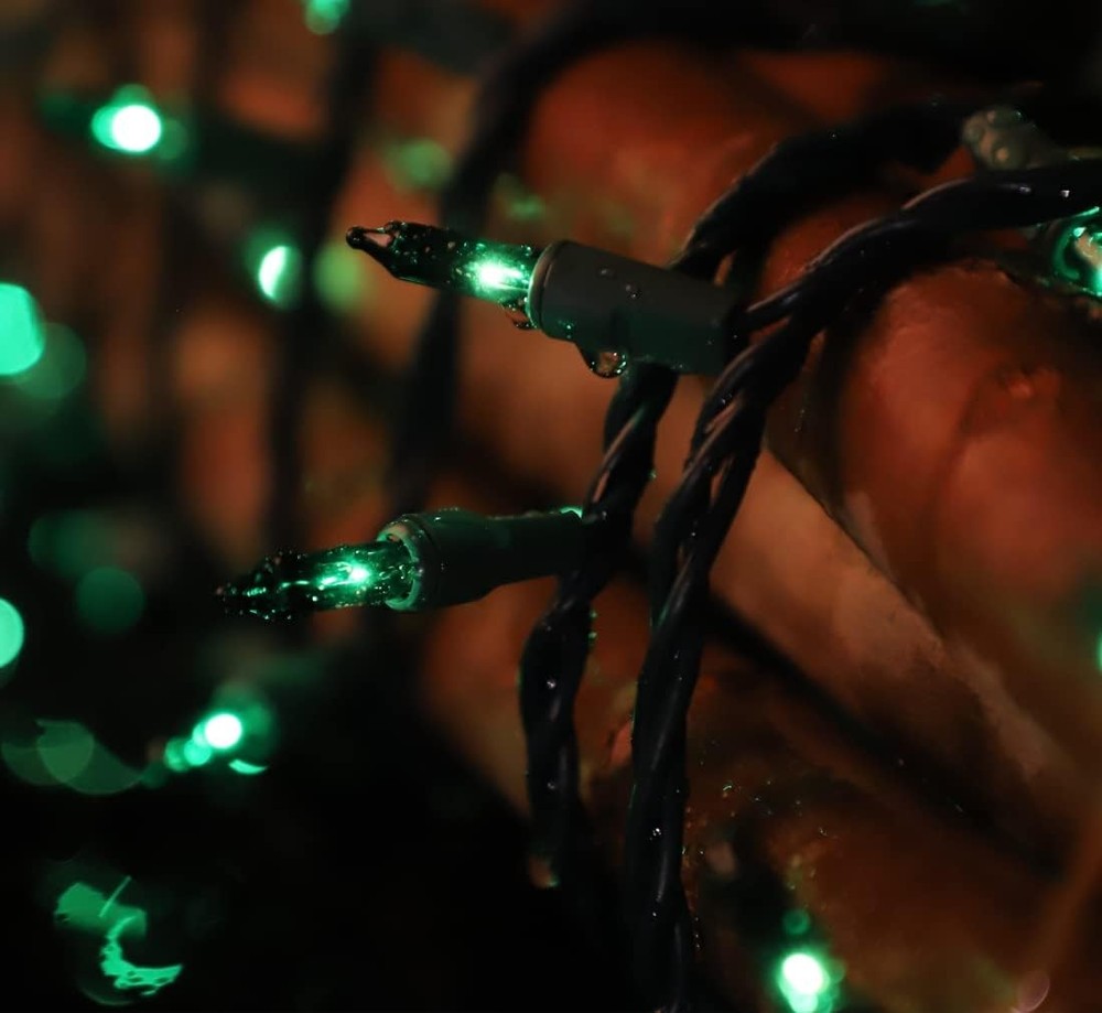 St. Patrick's Day Mini String Lights, Super-Bright Extendable Green Chr