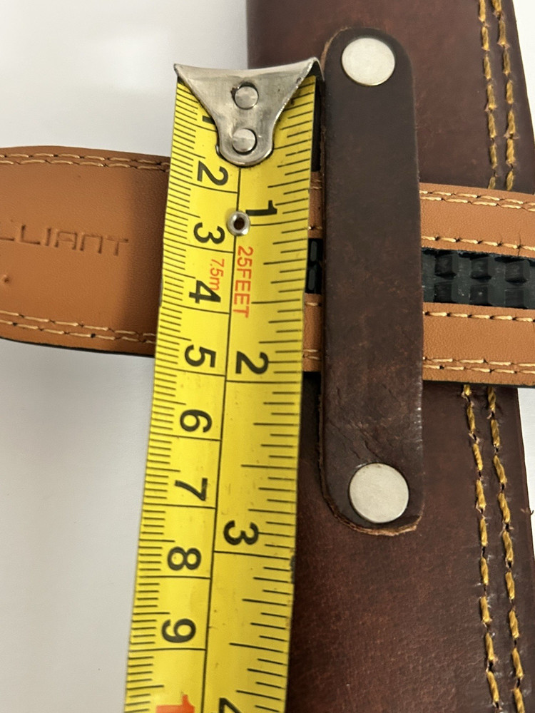 Brown Leather straight Fixed Blade Knife Sheath