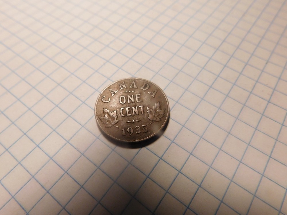 CANADA 1 CENT 1935 # 570