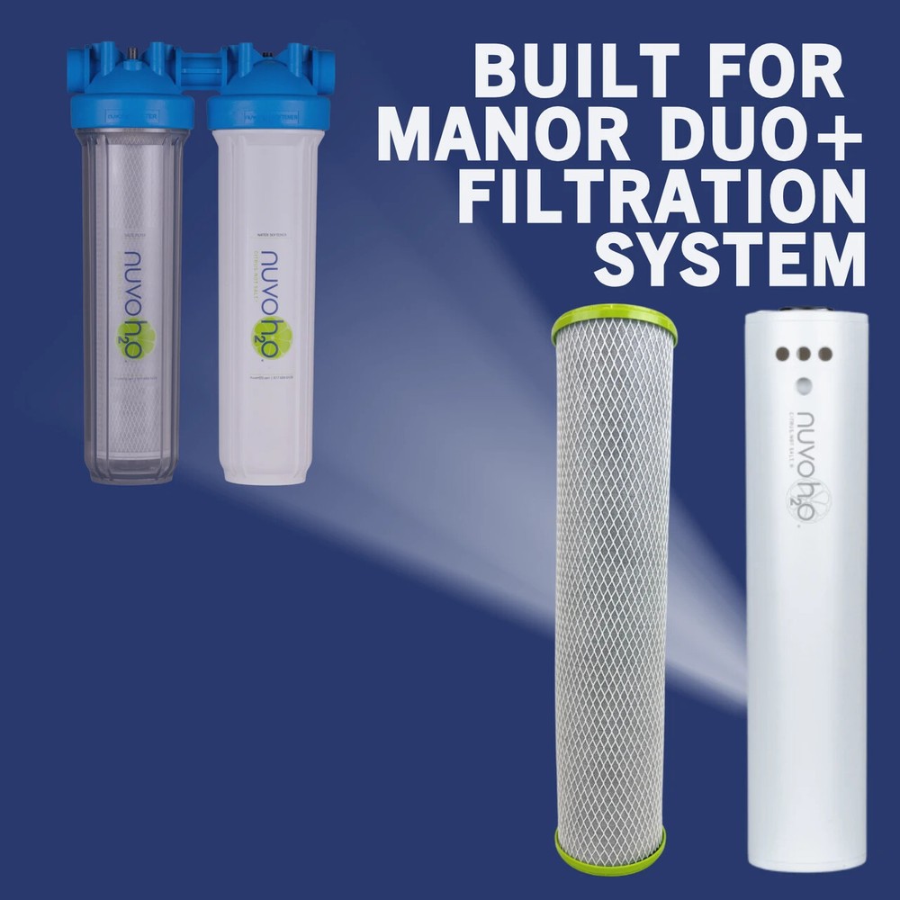 Manor Duo System Cartridge and Taste Filter - NuvoH2O