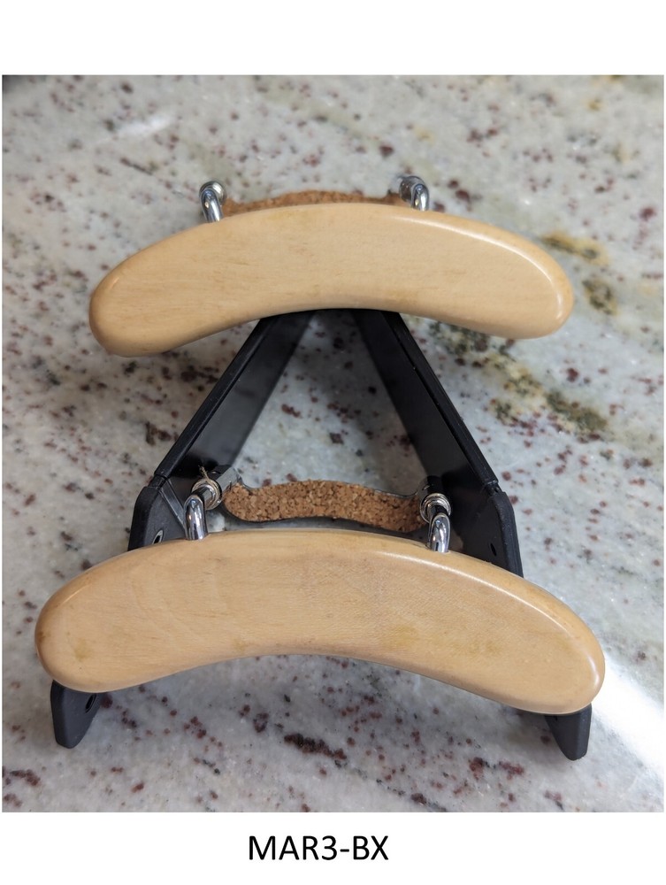 New Custom Curve Design Mandolin Armrest w/Chrome Hardware