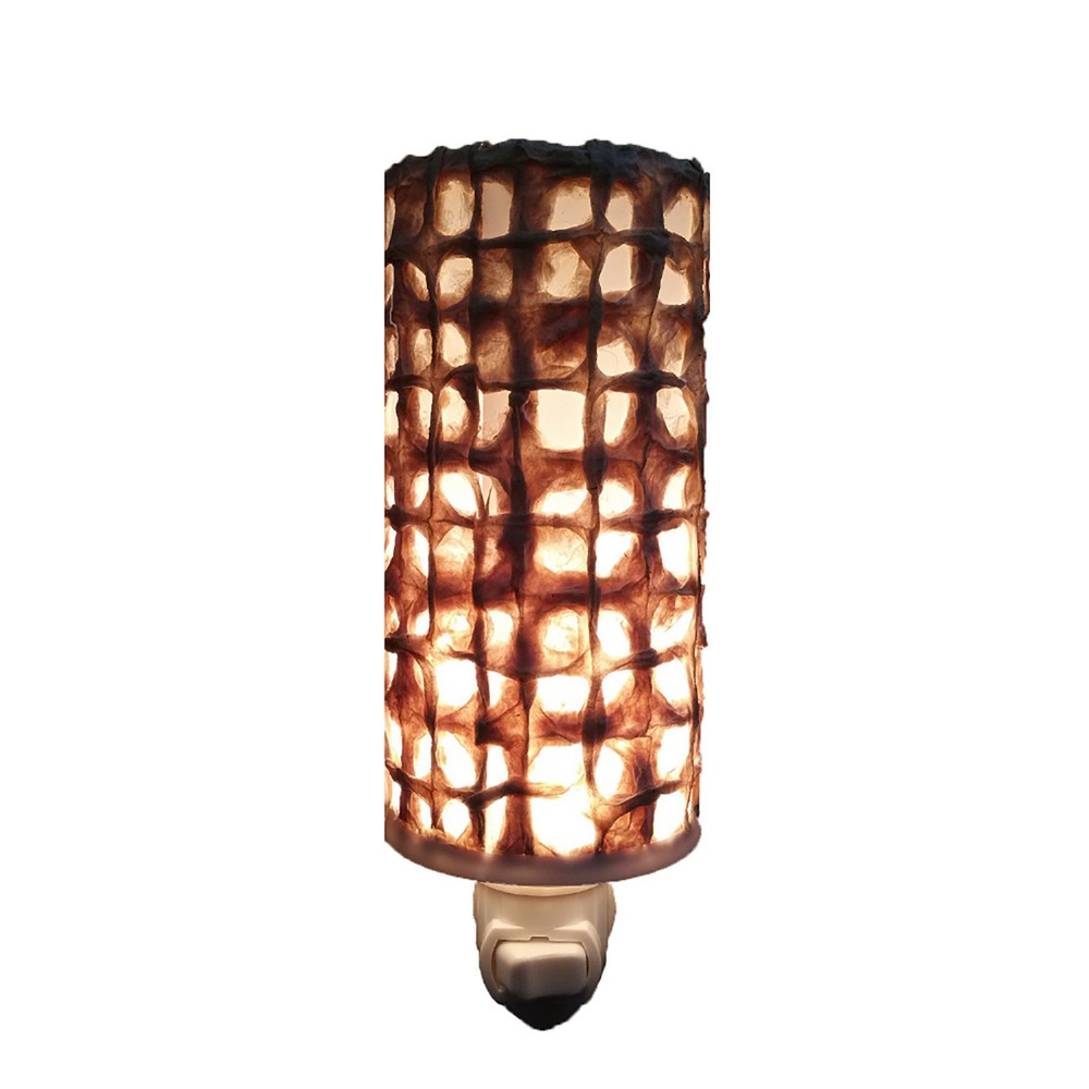 Artisan Made Natural Paper Nightlight - MESH - EAG-625-C