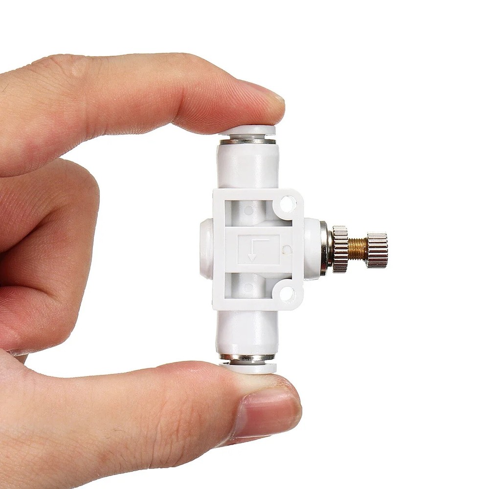 White Aquarium Fish Tank CO2 Generator Regulator Valve Plant Diffuser Regulator