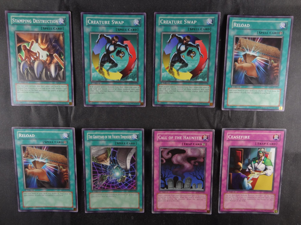 Structure Deck Dragon's Roar COMPLETE with Anime Sleeves - 1st Edition - SD1