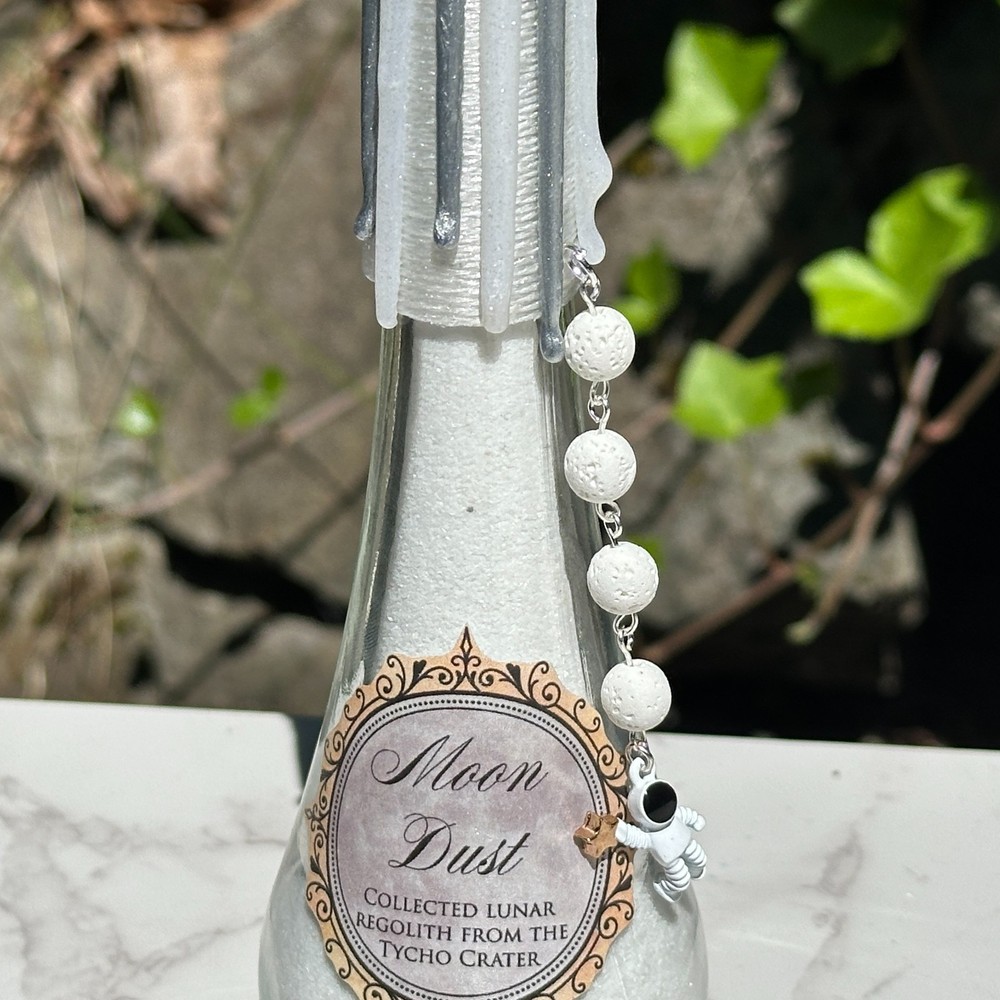 Moon Dust Decorative Potion Bottle Bookshelf Space Galaxy Decor