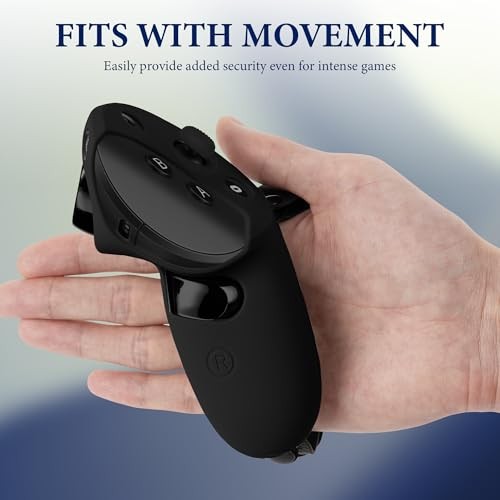 VR Silicone Controller Cover Compatible with Meta Quest Pro, Anti-Throw