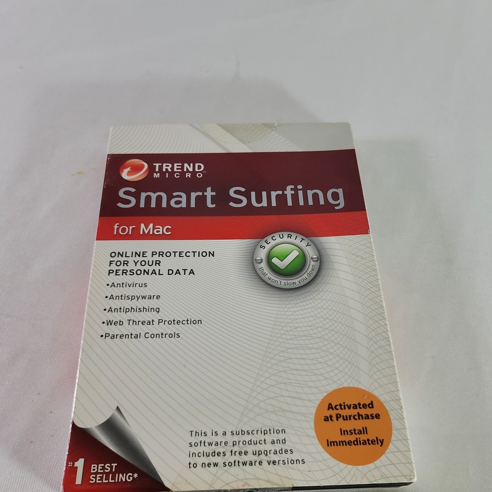 Trend Micro Smart Surfing Online Security Data Protection for MAC