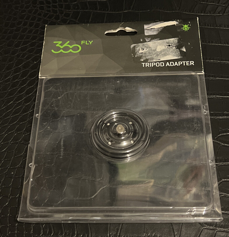 QTTPABLK 360fly 1/4-20 Tripod Adapter (Black)