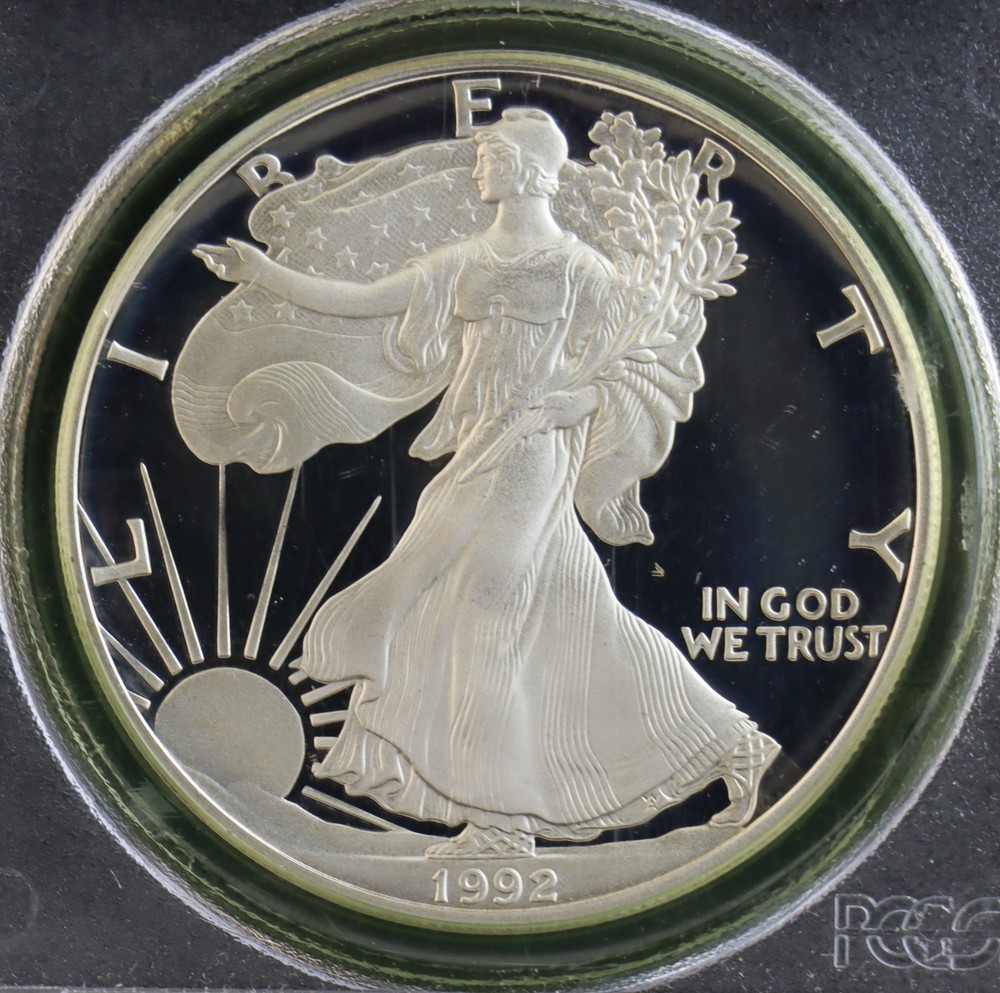 1992-S American Eagle PCGS PR69DCAM