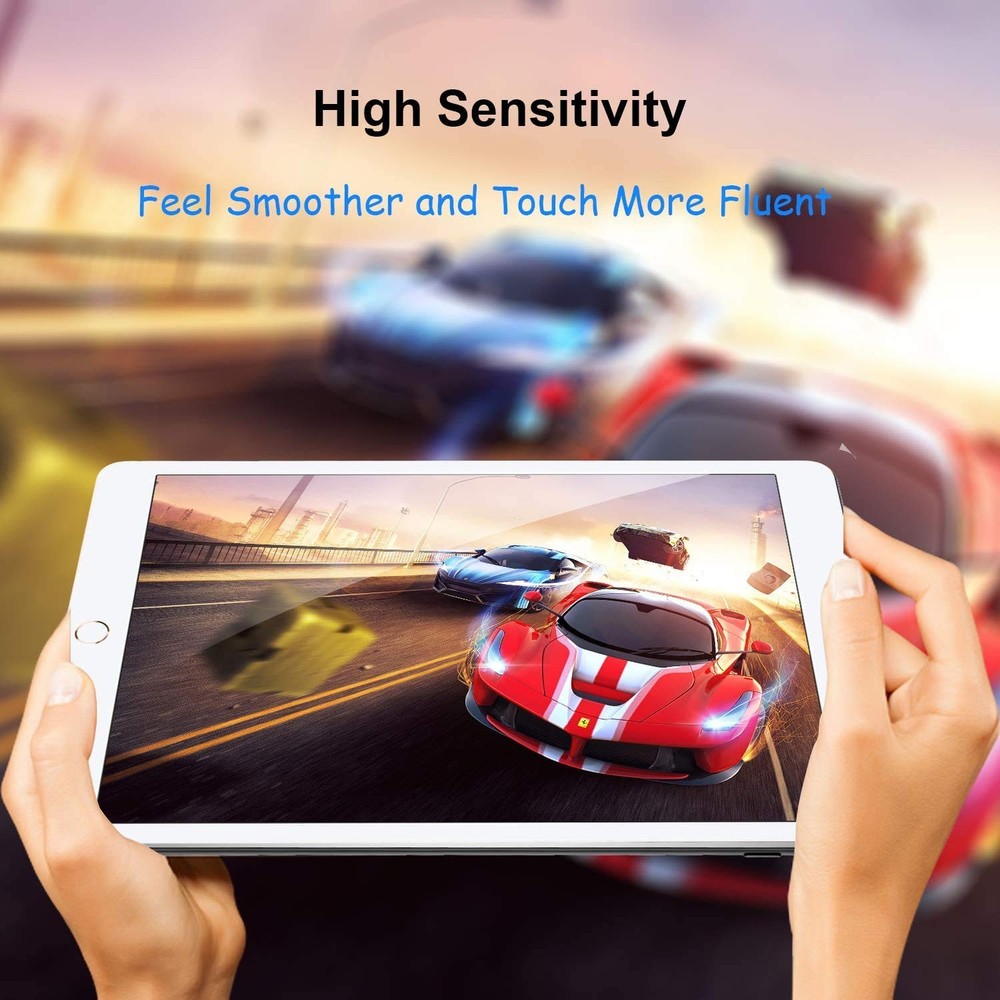 Gerutek 2-Pack Screen Protector for iPad 9/8/7 10.2 inch, Transparent