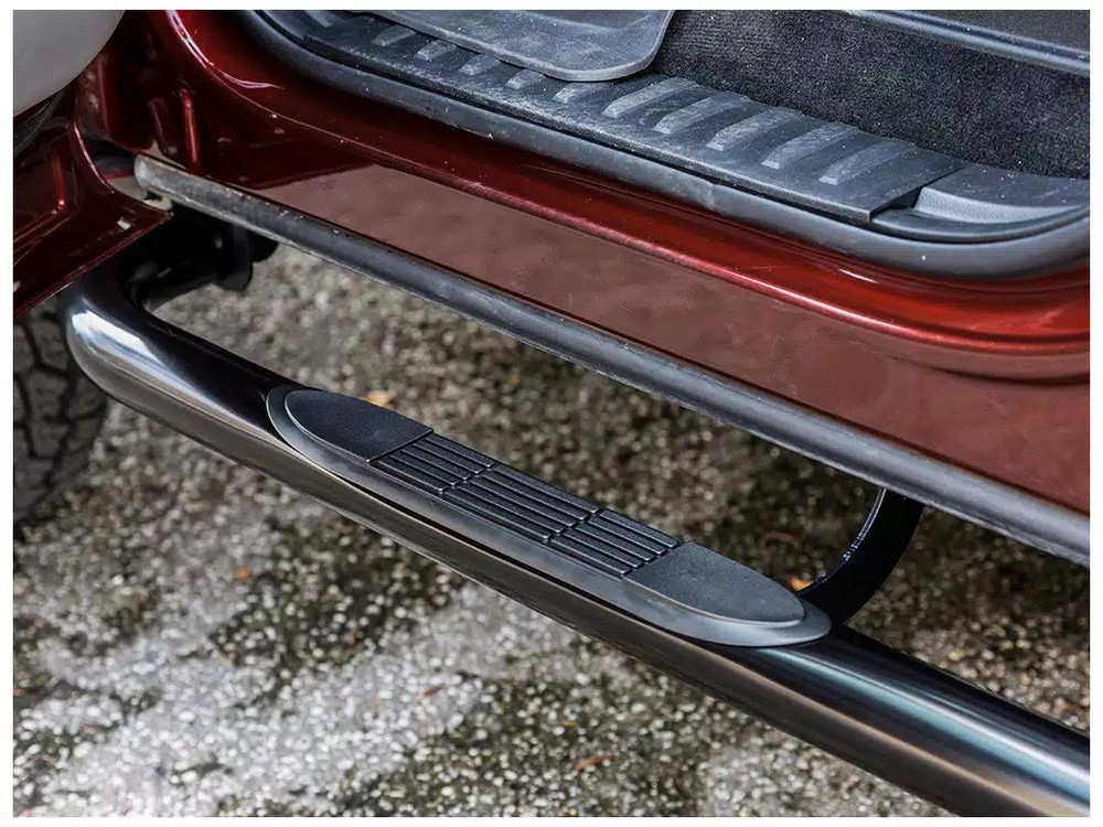 Ionic 3" Black Nerf Bars Fits 2006-2010 SUV Hummer H3