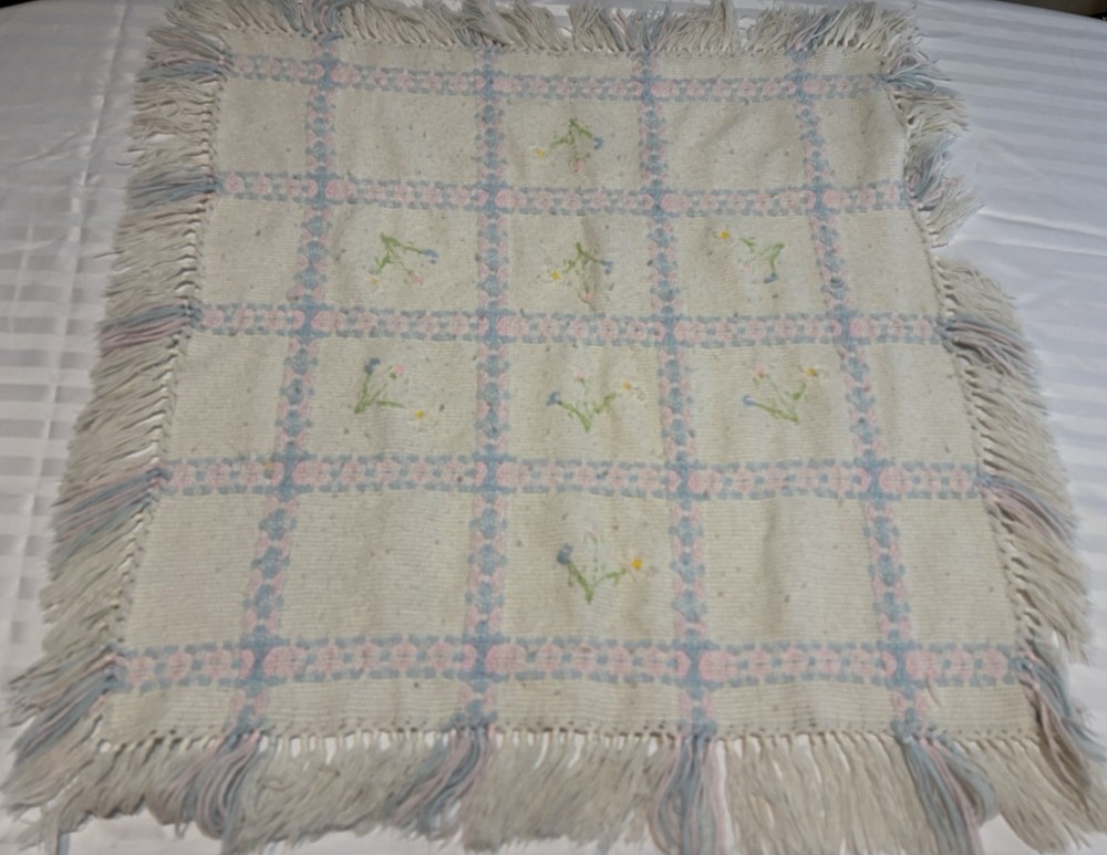Knit Baby Blanket (Good Condition)