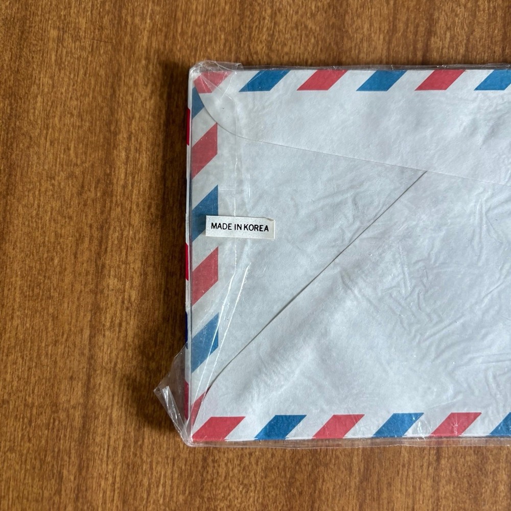 VINTAGE Air Mail Envelopes 4.4” x 9.5”