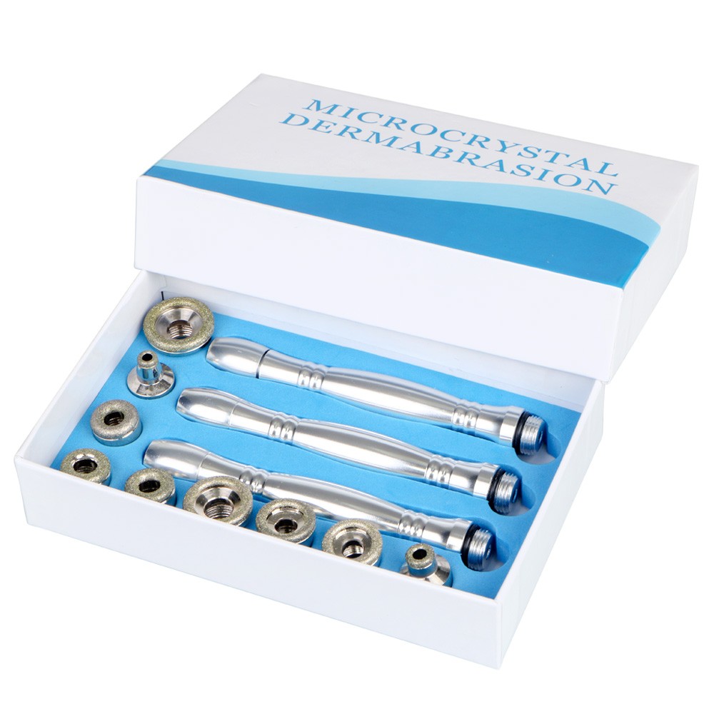 9pcs 3Wands Microdermabrasion Diamond Replacement Tip Micro Dermabrasion Peeling
