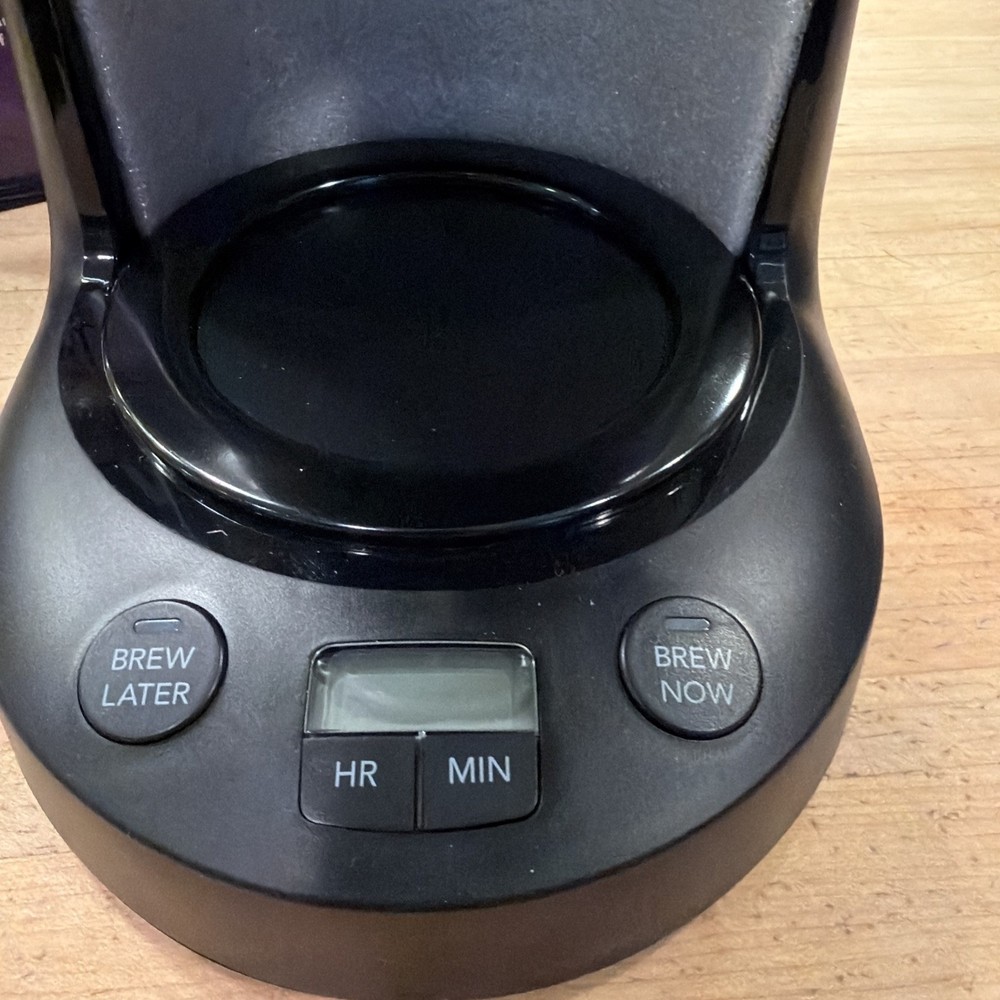 Mr. Coffee 5-Cup Programmable Coffee Maker 25 oz. Mini Brew Black - NO CARAFE