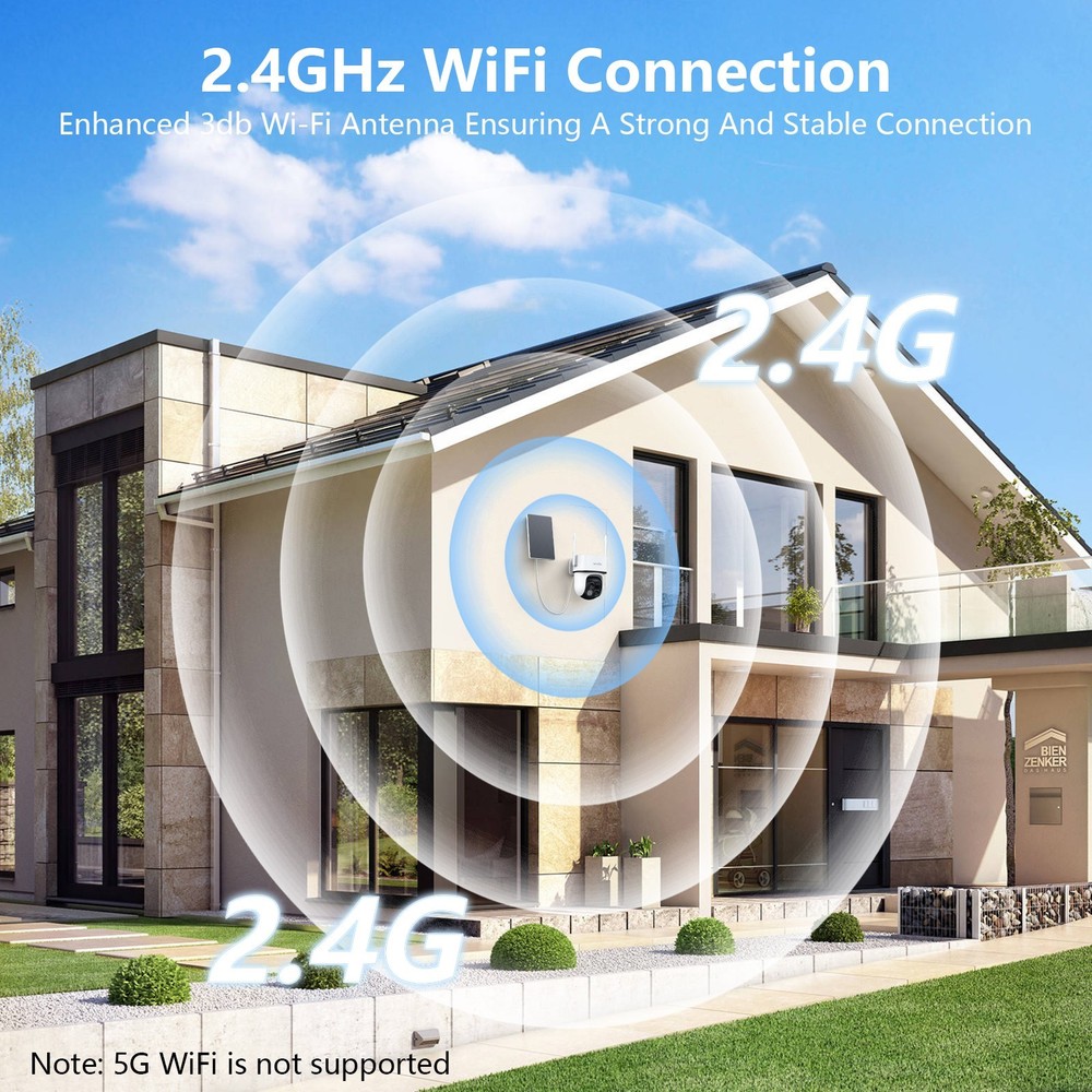 Wansview Wireless WiFi Security Camera System Outdoor Night Vision Solar Powered